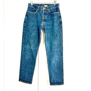 Vintage J Crew high waisted Womens Stonewash Straight skinny Jeans